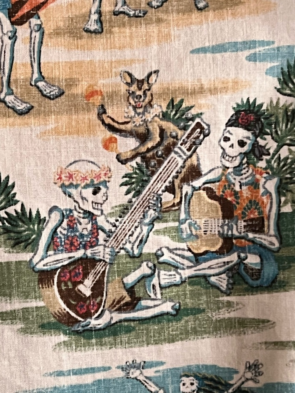 reyn spooner x Grateful Dead Island-Print Pullover